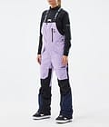 Fawk W Pantalon de Snowboard Femme Faded Violet/Black/Dark Blue, Image 1 sur 7