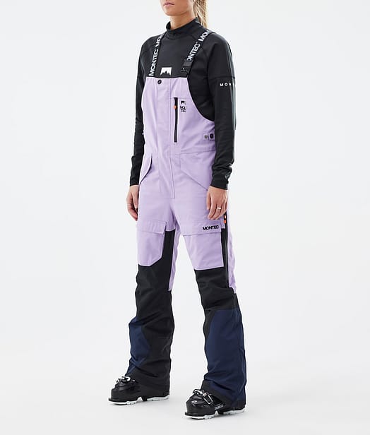 Fawk W Ski Pants Women Faded Violet/Black/Dark Blue