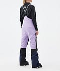 Fawk W Pantalon de Ski Femme Faded Violet/Black/Dark Blue, Image 4 sur 7