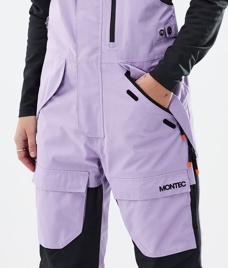 Fawk W Snowboardhose Damen Faded Violet/Black/Dark Blue, Bild 5 von 7