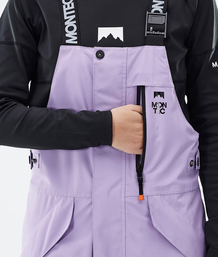 Fawk W Ski Pants Women Faded Violet/Black/Dark Blue