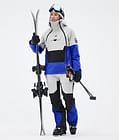 Fawk W Ski Pants Women Light Grey/Black/Cobalt Blue, Image 2 of 7