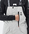 Fawk W Kalhoty na Snowboard Dámské Light Grey/Black/Cobalt Blue, Obrázek 6 z 7
