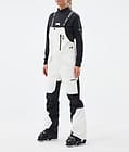 Fawk W Skibroek Dames Old White/ Black, Afbeelding 1 van 7