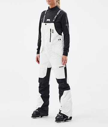 Fawk W Skibukse Dame Old White/ Black