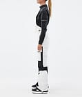 Fawk W Pantalon de Snowboard Femme Old White/ Black, Image 3 sur 7