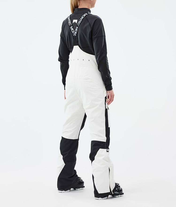 Fawk W Pantalon de Ski Femme Old White/ Black, Image 4 sur 7