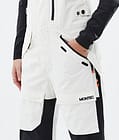 Fawk W Pantalon de Snowboard Femme Old White/ Black, Image 5 sur 7