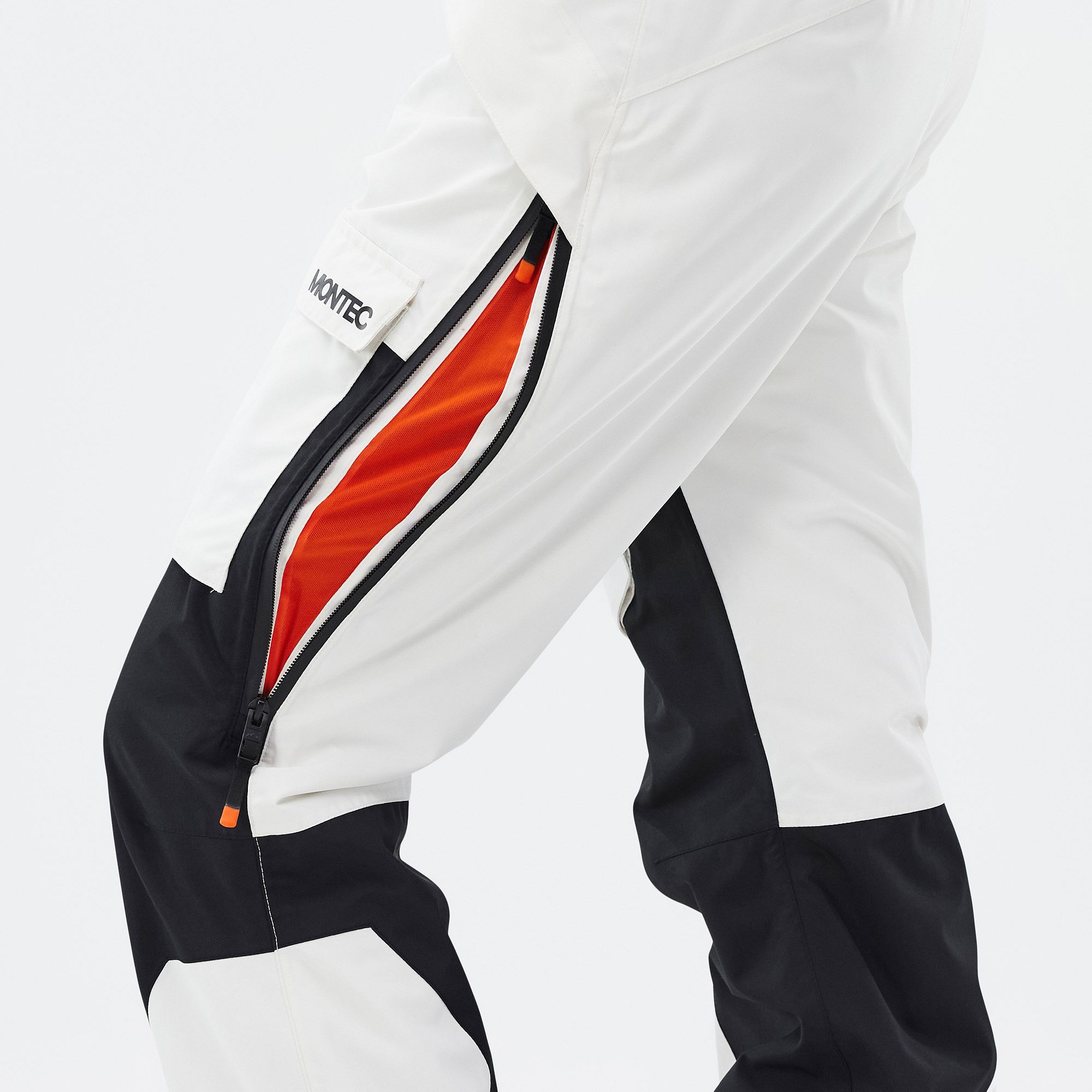 Montec Fawk W Ski Pants Women Old White/ Black | Montecwear.com