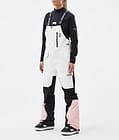 Fawk W Snowboardhose Damen Old White/Black/Soft Pink, Bild 1 von 7