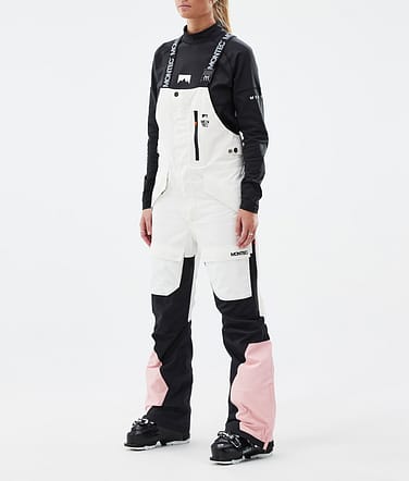 Fawk W Skibukser Dame Old White/Black/Soft Pink