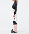 Fawk W Pantalon de Ski Femme Old White/Black/Soft Pink, Image 3 sur 7