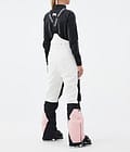 Fawk W Pantalon de Ski Femme Old White/Black/Soft Pink