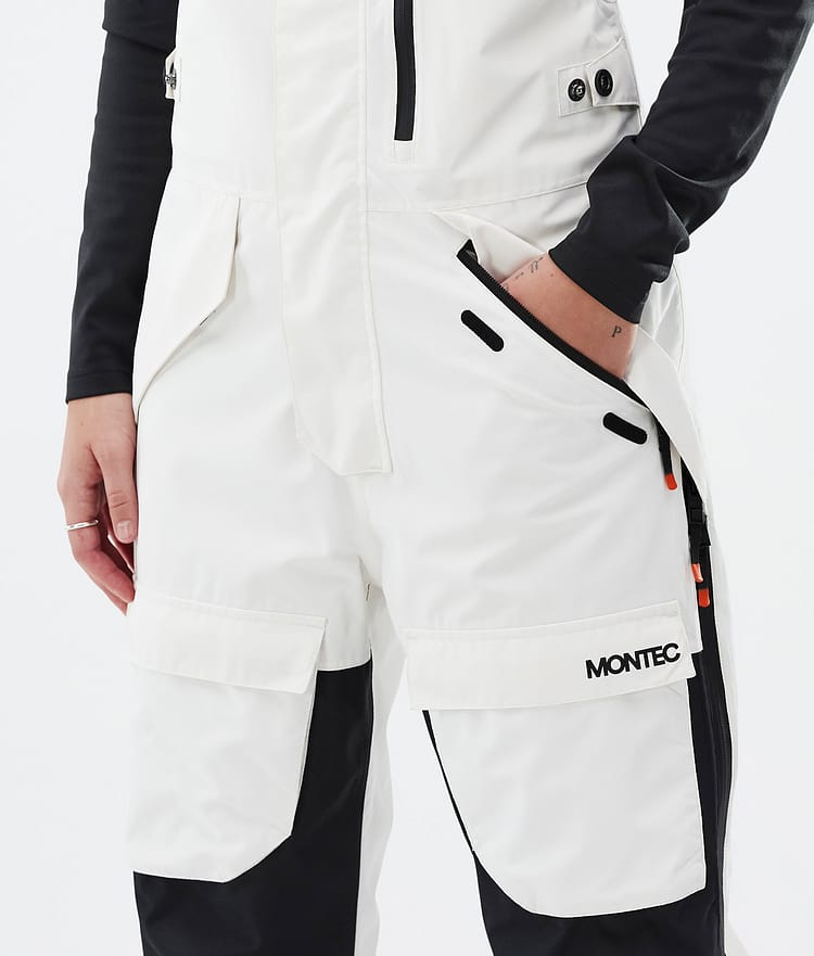 Fawk W Snowboardhose Damen Old White/Black/Soft Pink, Bild 5 von 7