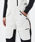 Fawk W Pantalon de Ski Femme Old White/Black/Soft Pink, Image 5 sur 7