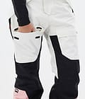 Fawk W Pantalon de Snowboard Femme Old White/Black/Soft Pink