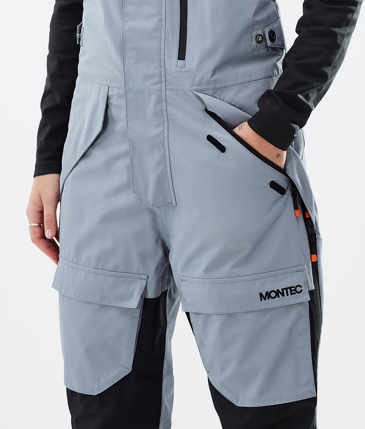 Fawk W Snowboard Broek Dames Soft Blue/Black/Phantom