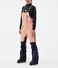 Fawk W Pantaloni Sci Donna Faded Peach/Black/Dark Blue, Immagine 1 di 7