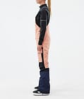 Fawk W Spodnie Snowboardowe Kobiety Faded Peach/Black/Dark Blue, Zdjęcie 3 z 7