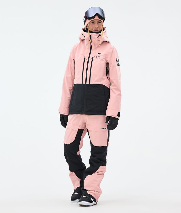 Fawk W Lumilautailuhousut Naiset Soft Pink/ Black, Kuva 3 / 8