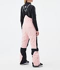 Fawk W Pantalon de Snowboard Femme Soft Pink/ Black, Image 4 sur 7