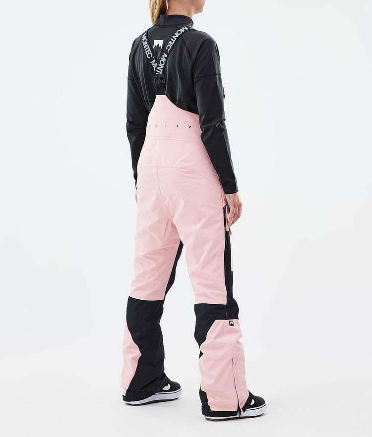 Fawk W Pantaloni Snowboard Donna Soft Pink/ Black, Immagine 4 di 7