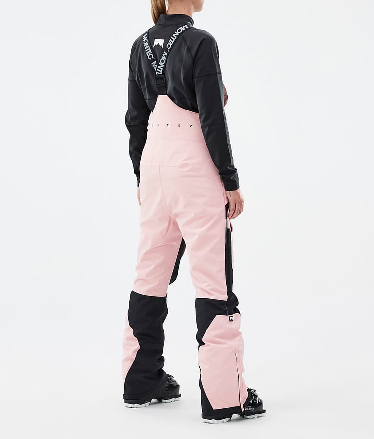 Fawk W Pantalon de Ski Femme Soft Pink/ Black, Image 4 sur 7