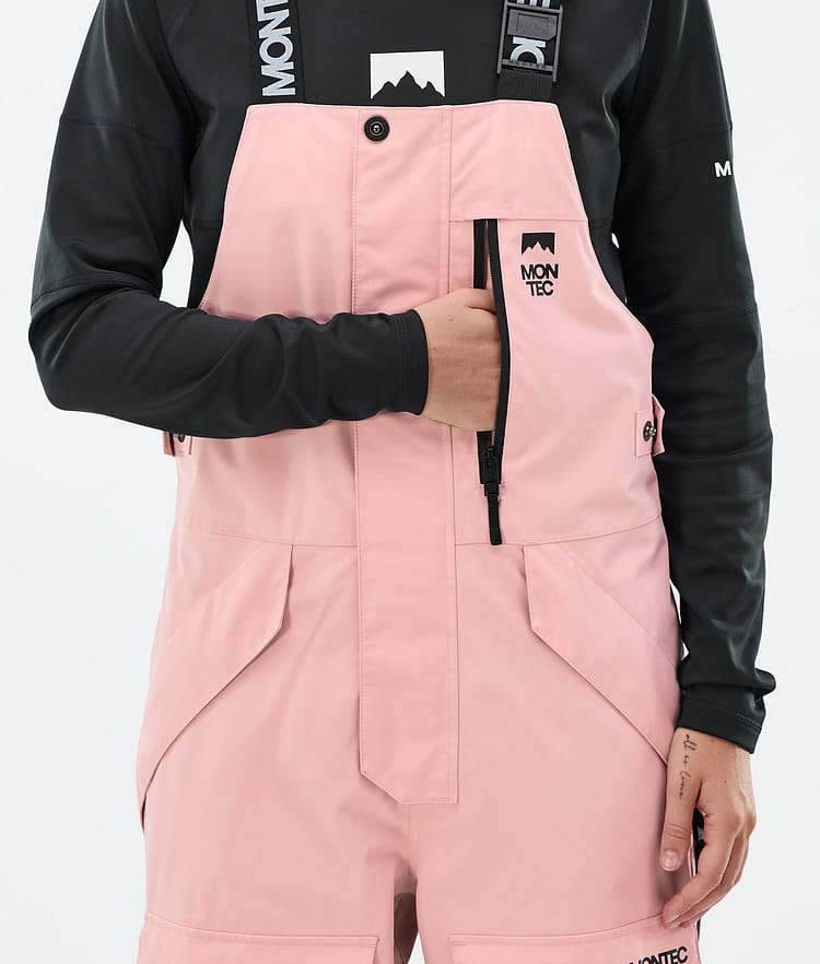 Fawk W Ski Pants Women Soft Pink/ Black, Image 6 of 7