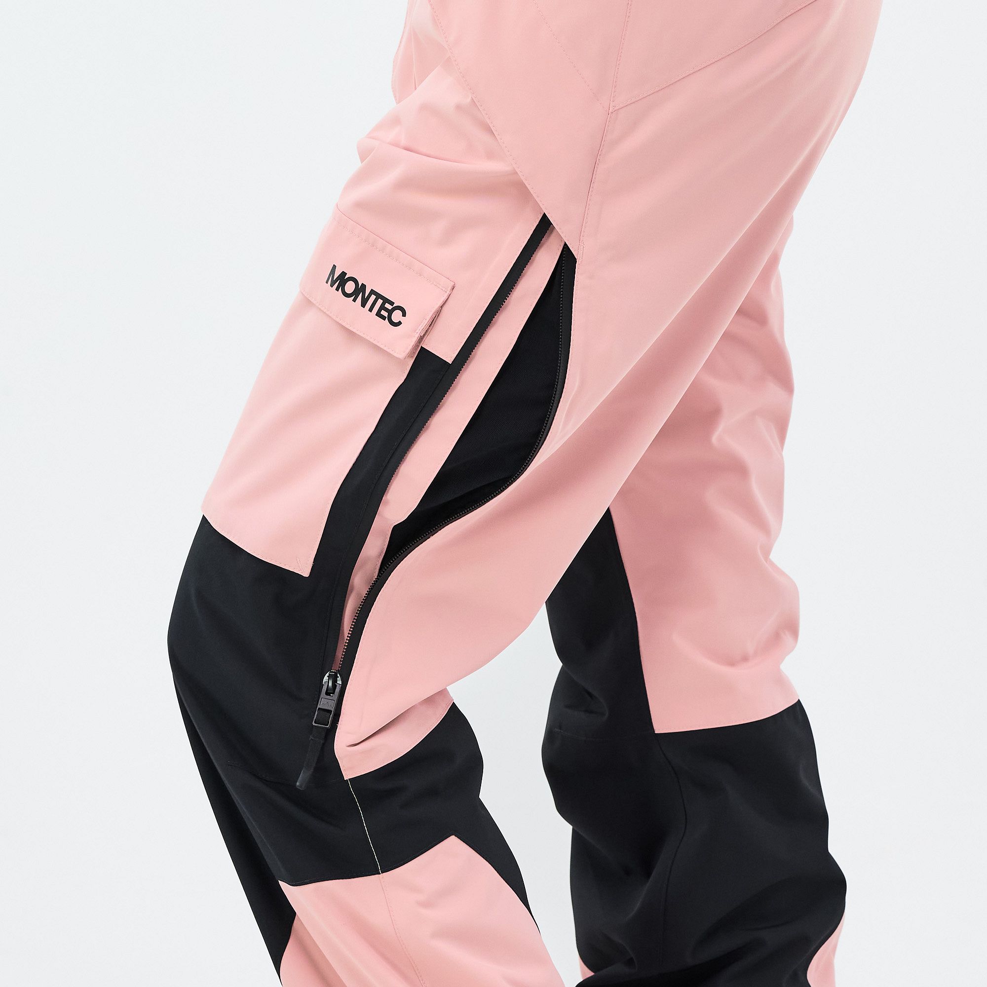 Montec Fawk W Ski Pants Women Soft Pink/ Black | Montecwear.com