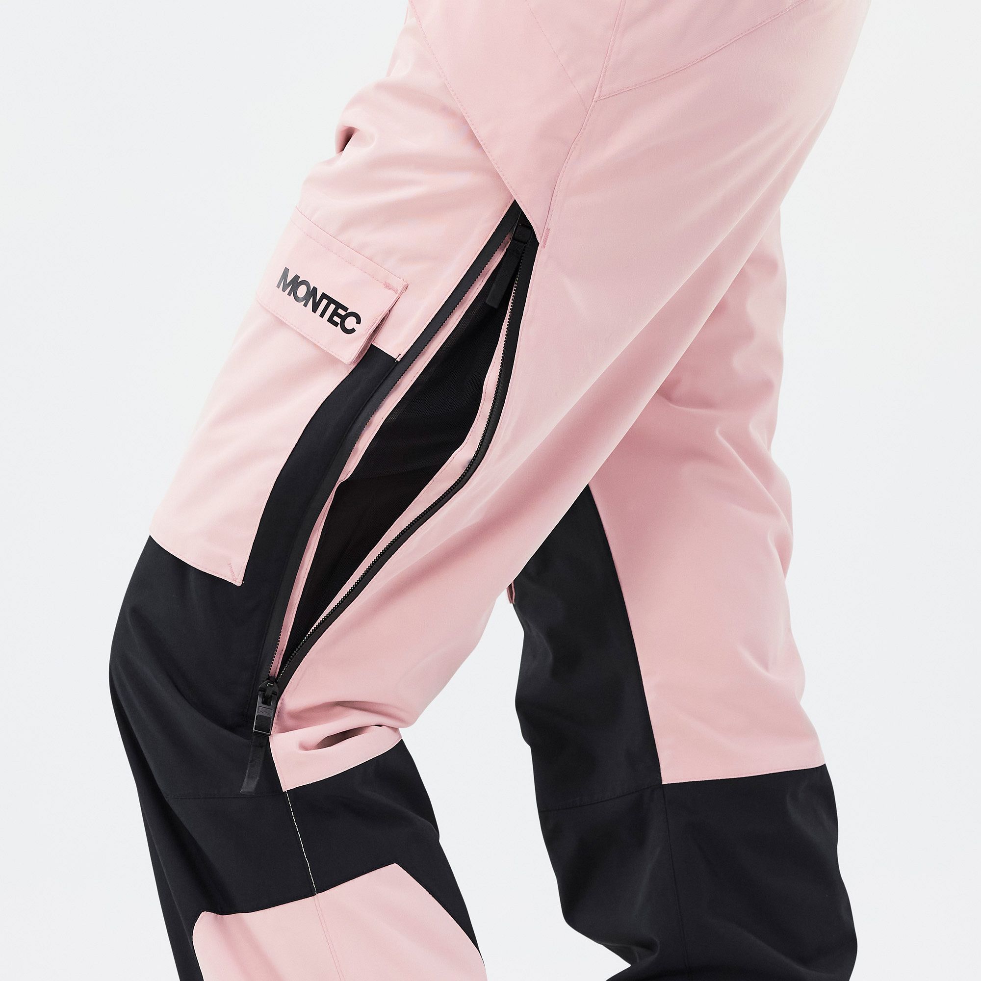 Montec Fawk W Ski Pants Women Soft Pink/ Black | Montecwear.com