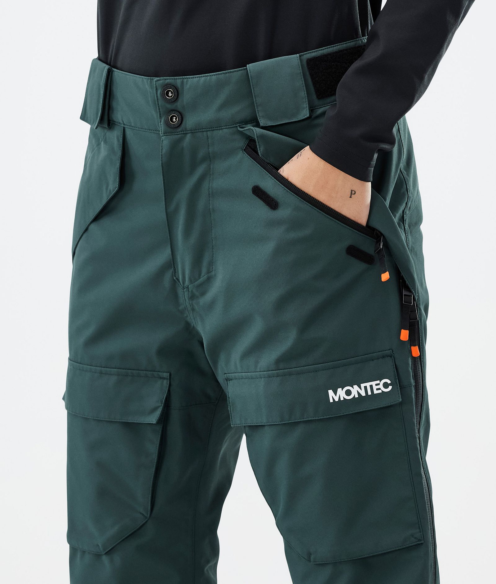 Kirin W Pantalon de Ski Femme Dark Atlantic, Image 5 sur 6