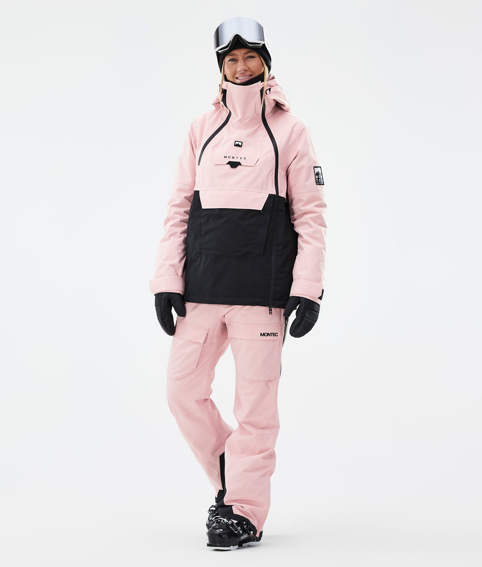 Kirin W Pantalon de Ski Femme Soft Pink, Image 2 sur 6