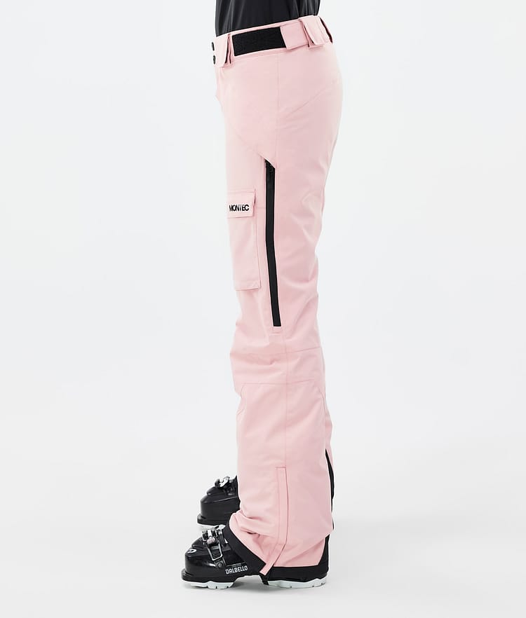 Kirin W Pantalon de Ski Femme Soft Pink, Image 3 sur 6