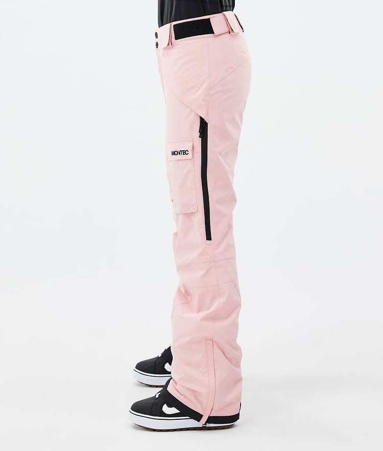 Kirin W Pantaloni Snowboard Donna Soft Pink, Immagine 3 di 6