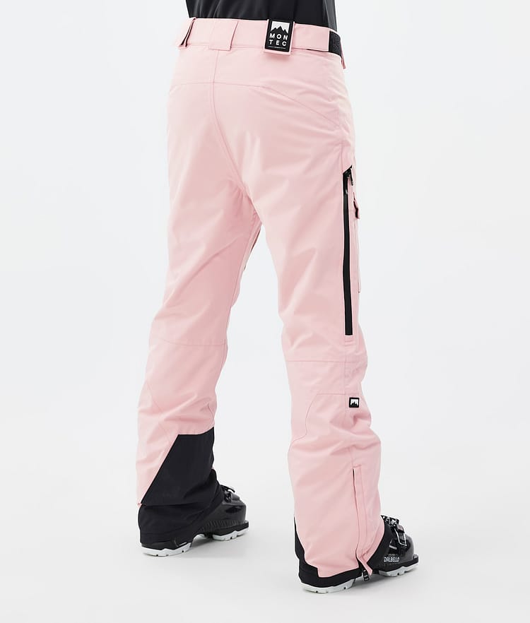 Kirin W Pantalon de Ski Femme Soft Pink, Image 4 sur 6