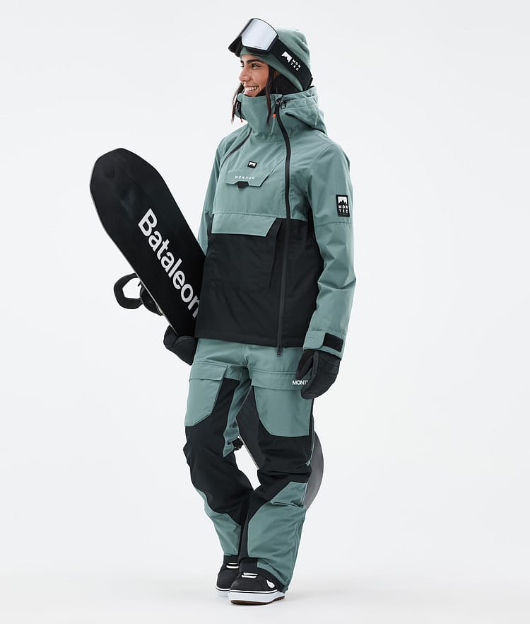 Doom W Snowboard Jacket Women Atlantic/Black, Image 2 of 10