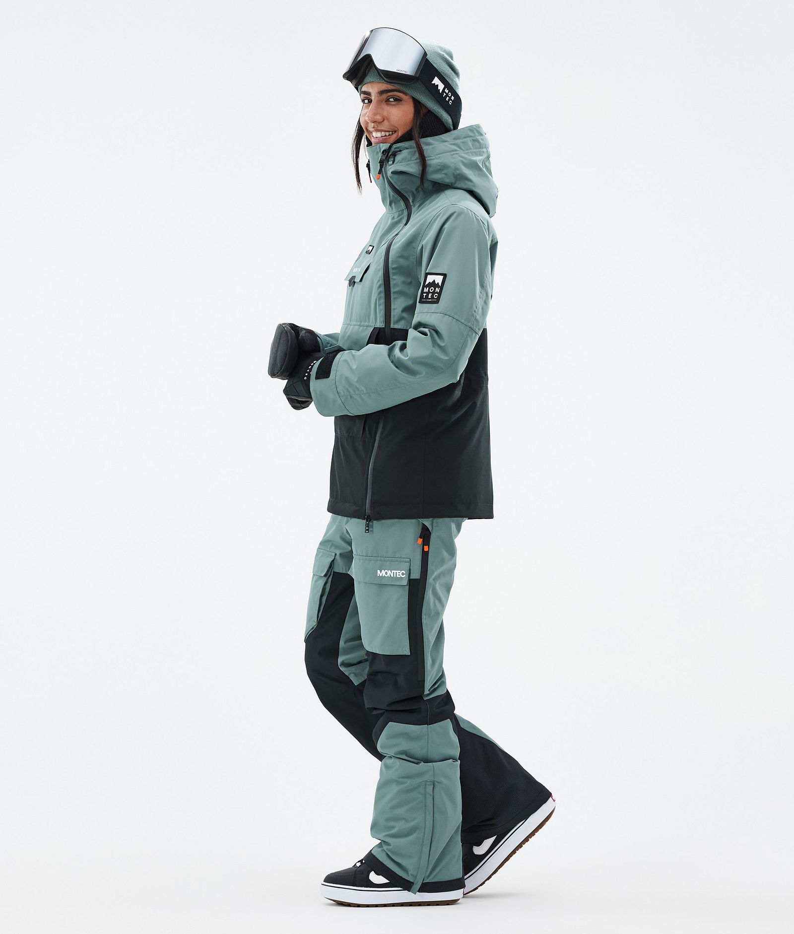Doom W Snowboard Jacket Women Atlantic/Black, Image 3 of 10