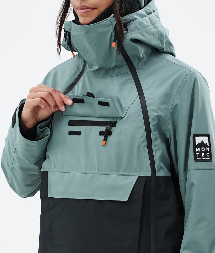 Doom W Snowboard Jacket Women Atlantic/Black, Image 9 of 10
