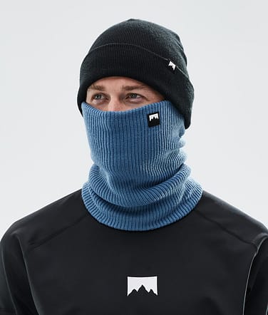 Classic Knitted Schlauchtuch Blue Steel