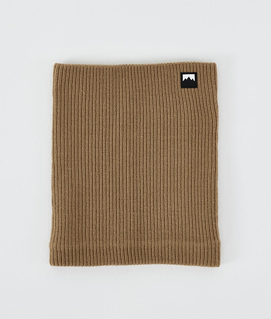 Classic Knitted Facemask Gold