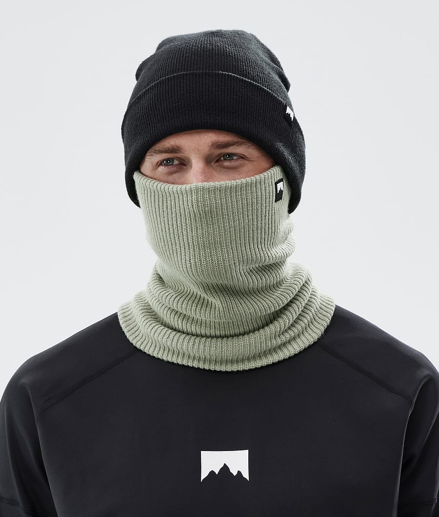 Classic Knitted Skimasker Soft Green
