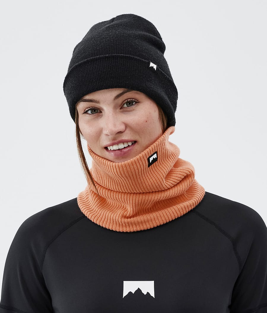 Classic Knitted Facemask Faded Peach