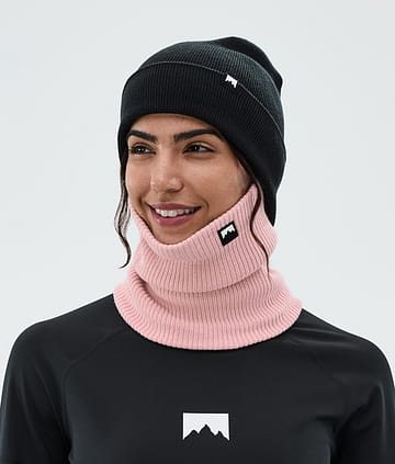 Classic Knitted Facemask Soft Pink