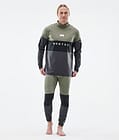 Alpha Maglia Termica Uomo Greenish/Black/Phantom, Immagine 3 di 5