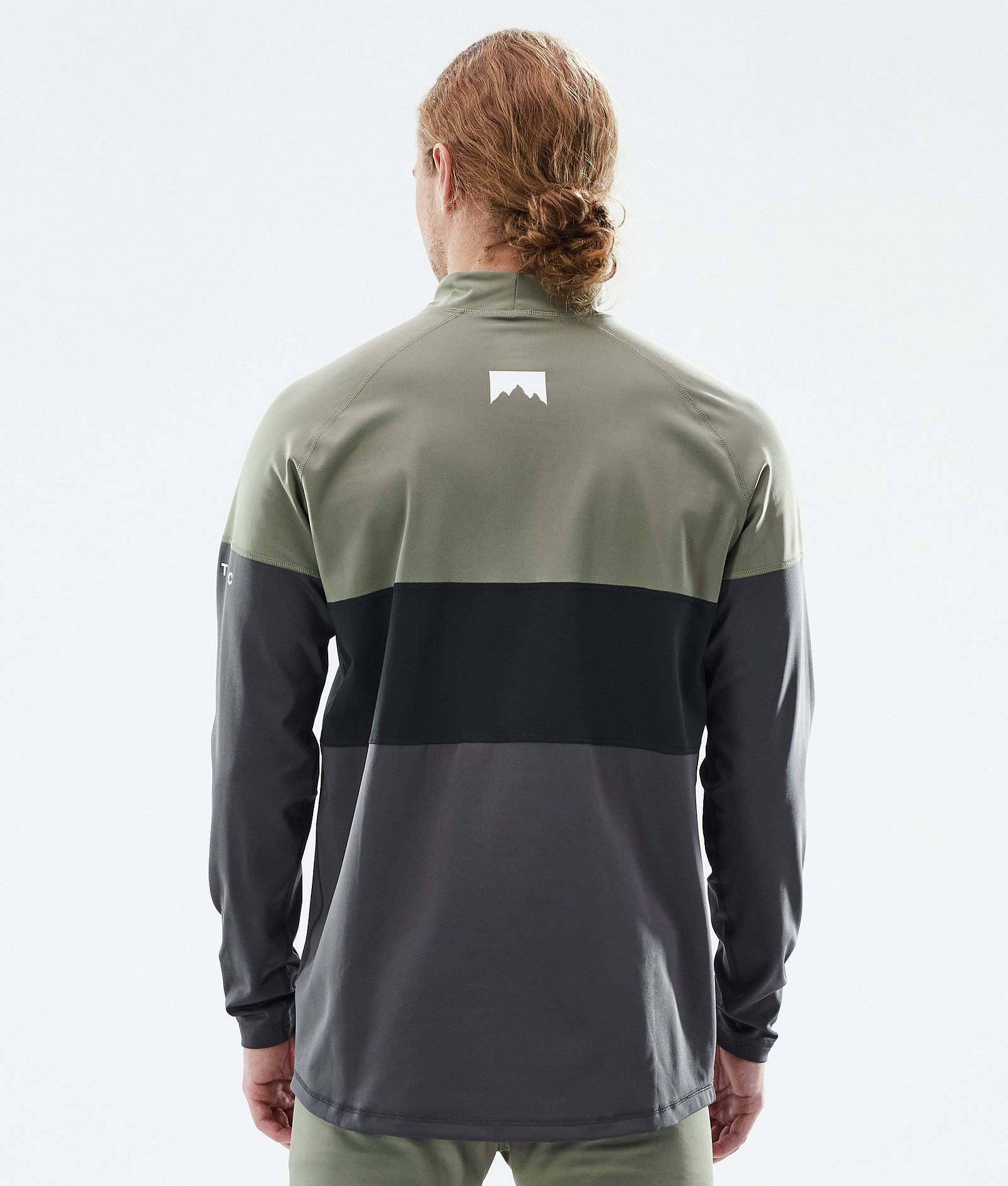 Alpha Maglia Termica Uomo Greenish/Black/Phantom, Immagine 5 di 5