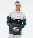 Alpha Camiseta Térmica Hombre Light Grey/Black/Dark Atlantic