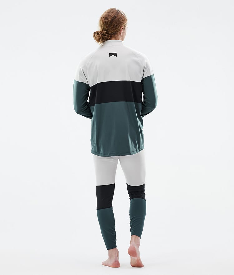 Alpha Maglia Termica Uomo Light Grey/Black/Dark Atlantic, Immagine 4 di 5