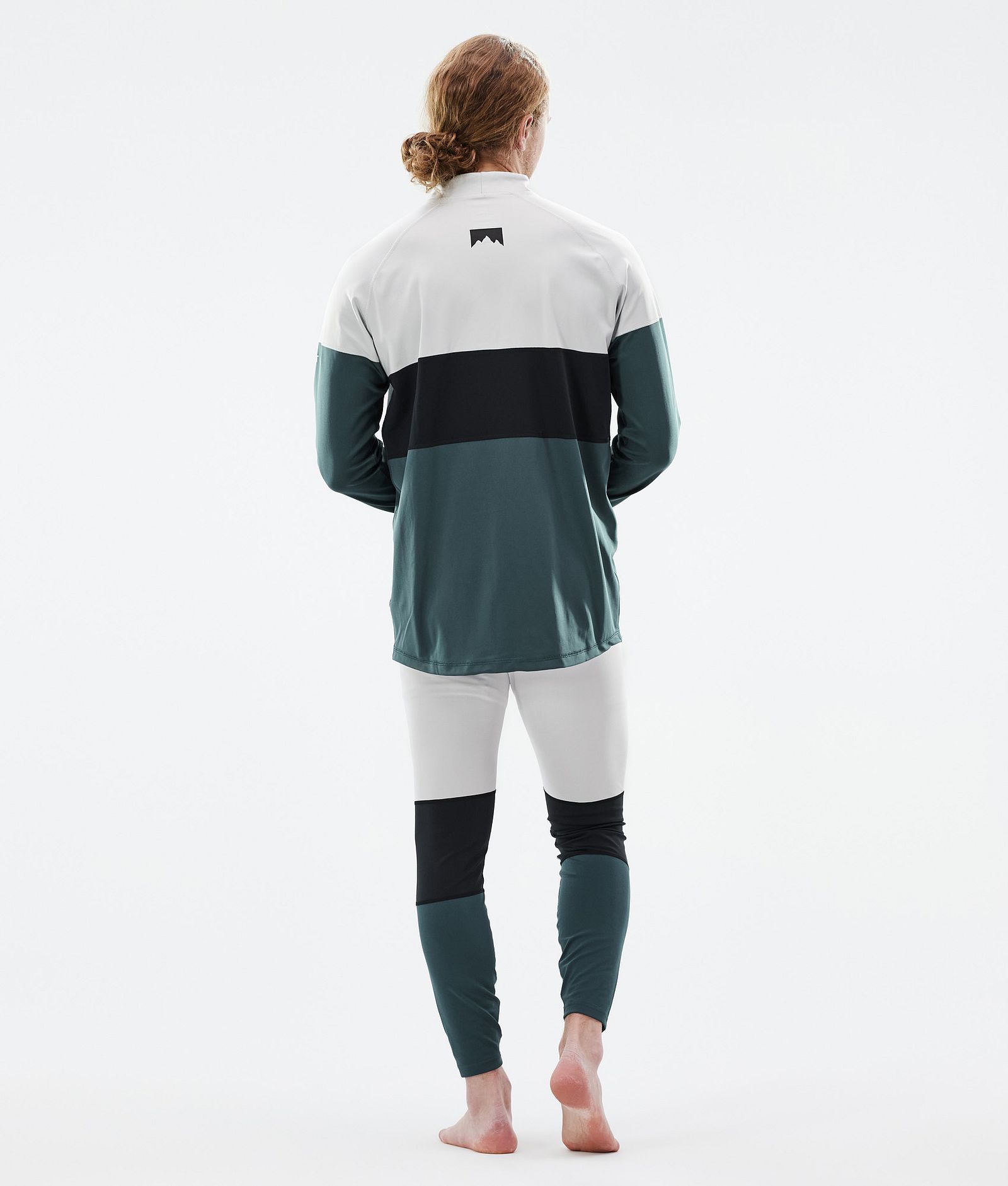 Alpha Maglia Termica Uomo Light Grey/Black/Dark Atlantic, Immagine 4 di 5