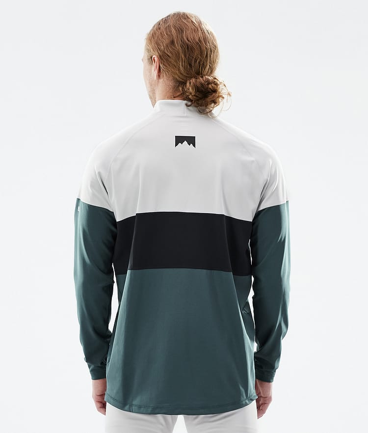 Alpha Maglia Termica Uomo Light Grey/Black/Dark Atlantic, Immagine 5 di 5