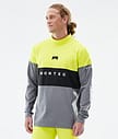 Alpha Camiseta Térmica Hombre Bright Yellow/Black/Light Pearl